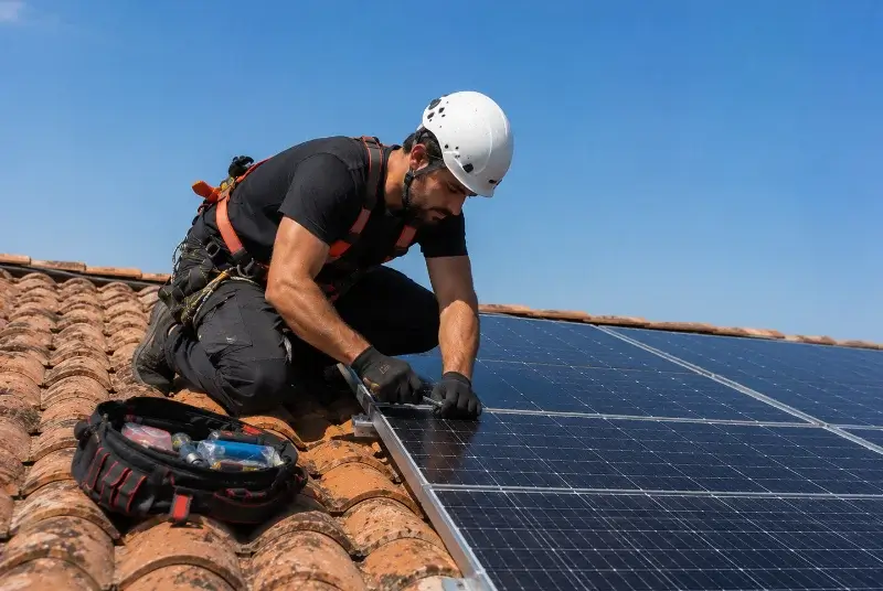 Maintenance et monitoring de panneaux solaires à Hangenbieten