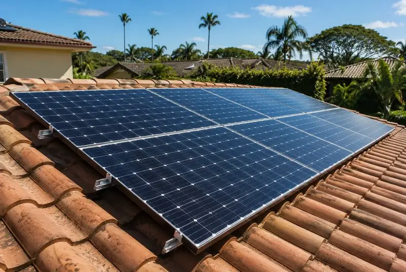 Installation de panneaux solaires à Hangenbieten